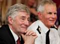 Greater Manchester’s Police and Crime Commissioner Tony Lloyd and Chief Constable of GMP Sir Peter Fahy