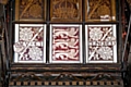 Panels in the Town Hall ceiling restored to their original splendour