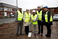 Councillor Farouq Ahmed, Tracy Heyes, Executive Director Operations Service Delivery at Regenda, Councillor Sultan Ali, Martin Davies, Martin Davies, Director of Development at Regenda, Jo Walsh, Regional Services Manager at Regenda. 