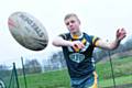 Jack Ashworth training at Hopwood Hall College, where he is currently studying for his BTEC National in Sport with the College’s Rugby Academy