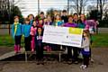 Hopwood Park also received a cheque of £500 from United Utilities project co-ordinator Lucy Ryan during a recent wildflower planting day