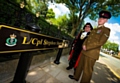 A section of Church Street which was renamed Lance Corporal Stephen Shaw MC Way