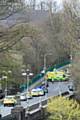 A three-year-old boy is in a critical condition following a collision on Wednesday 1 May 2013, on Queens Park Road, Heywood