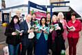 The World Book Night at Rochdale train station