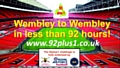 Four men are taking on the challenge of visiting 92 football clubs in 92 hours 