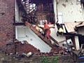 Search dog helping at War Office Road