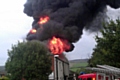 Fire on Ebor Street, Littleborough