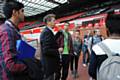 Rochdale Sixth Form College students at Old Trafford