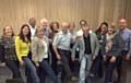 NHS Heywood, Middleton and Rochdale Clinical Commissioning Group governing body members sported their denim at today’s (20 September)meeting in support of Jeans for Genes Day