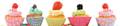 Cupcakes: Rochdale Council has seen a ‘rise’ in the number of applications for home cake making businesses in the area

