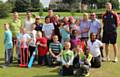 Cricket Coaching for children from Lower Falinge at Thornham Cricket Club