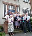 Volunteer guides at their training session at Middleton’s Edgar Wood Centre