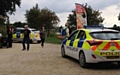 Emergency services at Hollingworth Lake