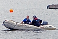 Police search the Lake following reports of a man falling in