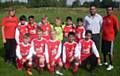 Shawclough U12s with their new kit sponsor Mohammed Nurani 