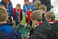 Cubs, Scouts and Explorers from across the Rochdale borough take part in a day of flood awareness activities