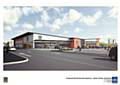 An artist's impression of what the new Aldi store could look like
