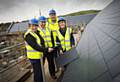 Lynne Brosnan, Chairwoman of the RBH Representative Body; Noel Chambers, Chairman of the RBH Board; Ian Woolrich, Managing Director, Cruden Construction; Cllr Jacqui Beswick, Rochdale Borough Council Cabinet Member for Housing