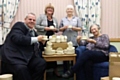 Councillor Richard-Farnell, Hospice CEO Julie Halliwell, Pat Harding and Margaret Geoghegan MBE