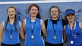 Molly Archbold, Hannah Lowe, Sally Tisdall and Darcie Willis - WJ14 Quad Winners
