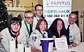 Papyrus charity presented with cheque for over £12,000 by the family of Ben Fitchett