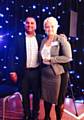 Ajit Rughoo and Bev Worthington, Director of Workforce and Organisational Development 