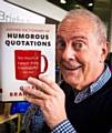 Gyles Brandreth entertained a packed audience at last year’s festival