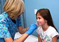 Young children are among the groups of people at particular risk from flu