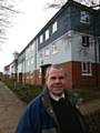 The four blocks of one bedroom flats on Daventry Road were to go under the bulldozer last year 