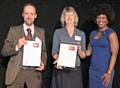 Robin Gray, Development Manager with Pennine Prospects; Nancy Stedman, former Landscape Architect with Natural England; and Majora Carter, Urban Revitalisation Strategist