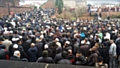 Thousands attended the funeral of Farhan Majid at the Central Mosque