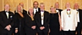 Rochdale Rotary Club Charter Night<br />President Bob Chadwick (centre) and his top table guests