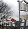 Air Ambulance lands in Dunphy’s grounds