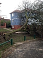 Uprooted tree at The Strand, Kirkholt