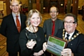 Borough Design Award - Representatives from Brownhill Learning Community with John Jones, Design Director at Countryside Properties, Councillor Colin Lambert and Mayor Peter Rush