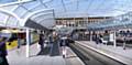 Artist’s impressions of how the new Manchester Victoria Metrolink stop will look once its transformation is complete
