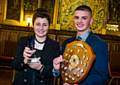 Deputy Member of Youth Parliament Tabitha Rusden and Member of Youth Parliament Leon Hollinrake