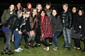 Rochdale Sixth Form art students with teacher Stephanie Green