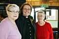 Minister Sharon Read with church volunteers Pat Dutton and Vera Broadhurst