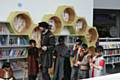 Children from Broadfield Primary School were treated to an interactive performance of Romeo and Juliet by Eden Ballentyne of Stories Alive