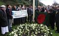 The Bangladesh flag raised by the Mayor Peter Rush in the presence of of the Bangladeshi community