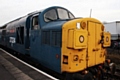 Diesel Locomotive Class 37 37324 at Heywood Train Station for the Spring Diesel Gala 
