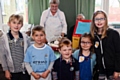 Ian, James, Oliver, Brooke and Kellie with Eleanor keeping an eye on the popcorn