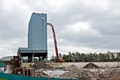 Dunlop Tower being demolished