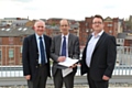 Cllr Ashley Dearnley, Cllr Andy Kelly and Cllr Colin Lambert sign the election pledge