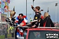 Stuart Smith Junior of Rochdale has won the UK Open Stockcar Championship at Skegness Speedway