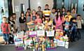 Hamer Primary School donate 245 kilos of food to Rochdale Food Bank 