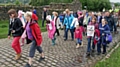 Protest walk against Rooley Moor Wind Farm