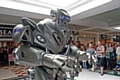 Titan the Robot at the Rochdale Exchange Shopping Centre