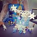 Rebecca’s creative ‘Frozen’ inspired 3D acrylic nails